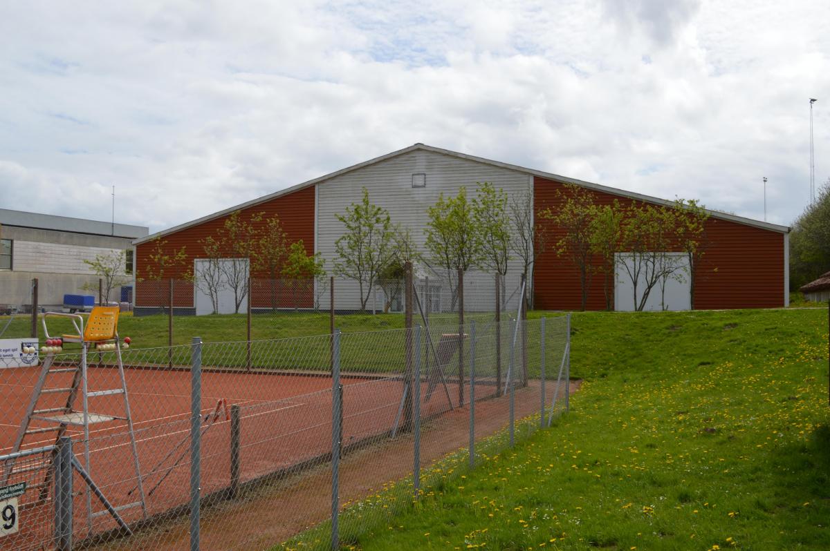 Illustration tennishal